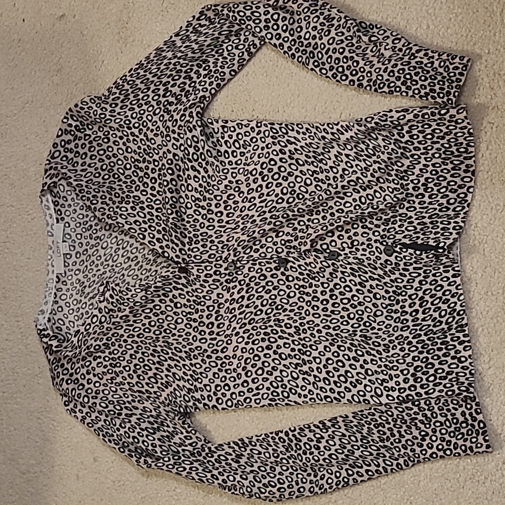 Snow Leopard Cardigan